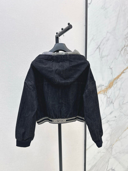 25ss hooded denim jacket