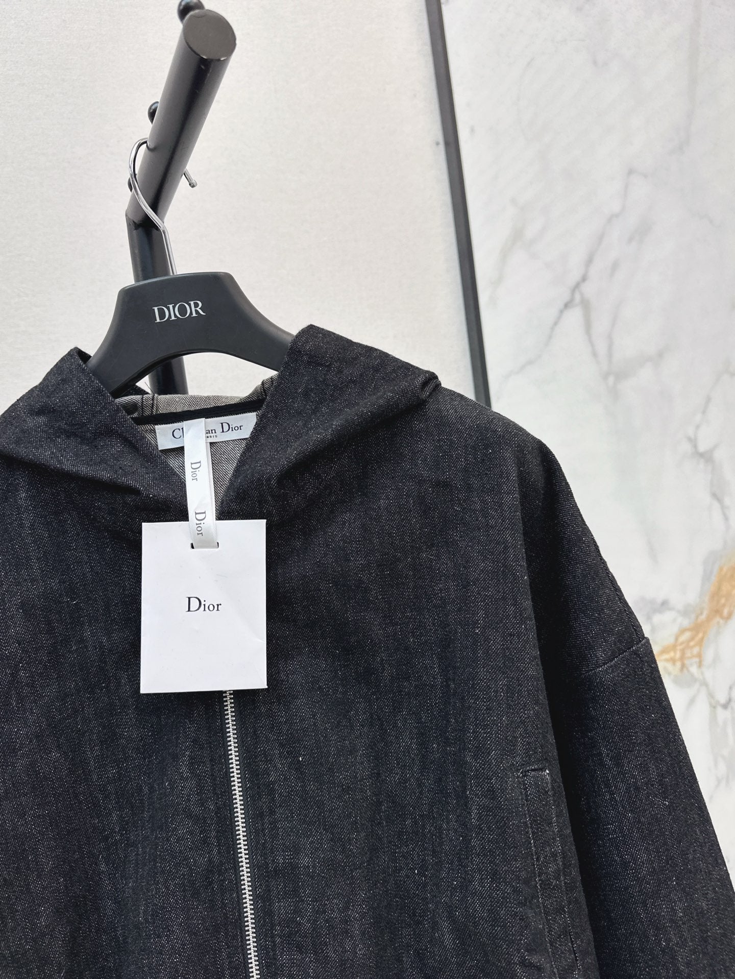 25ss hooded denim jacket