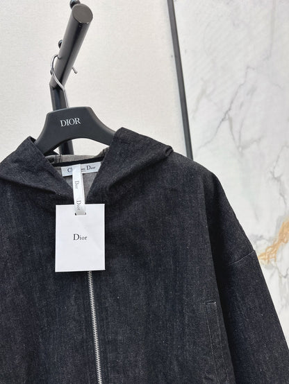 25ss hooded denim jacket