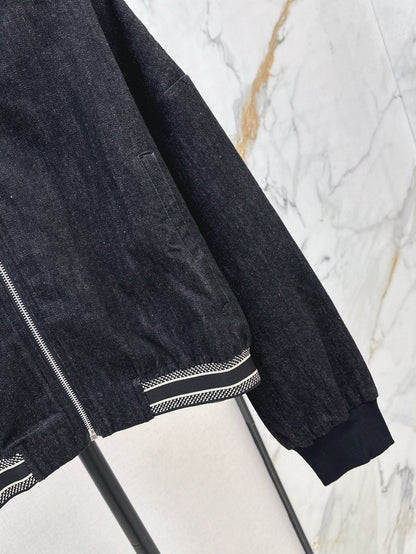 25ss hooded denim jacket