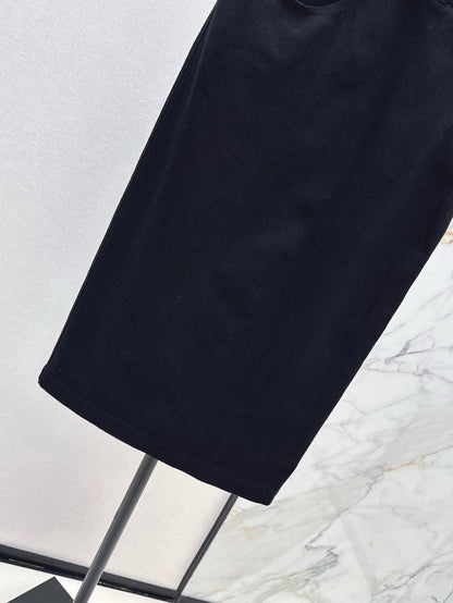 Lo 25ss belt denim skirt