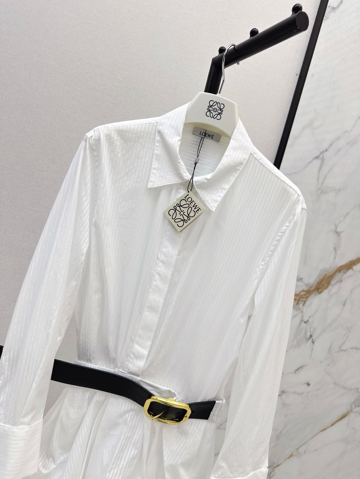 Lo 25ss belt shirt
