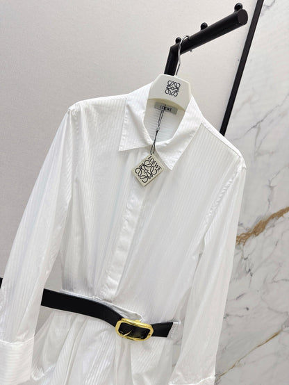 Lo 25ss belt shirt