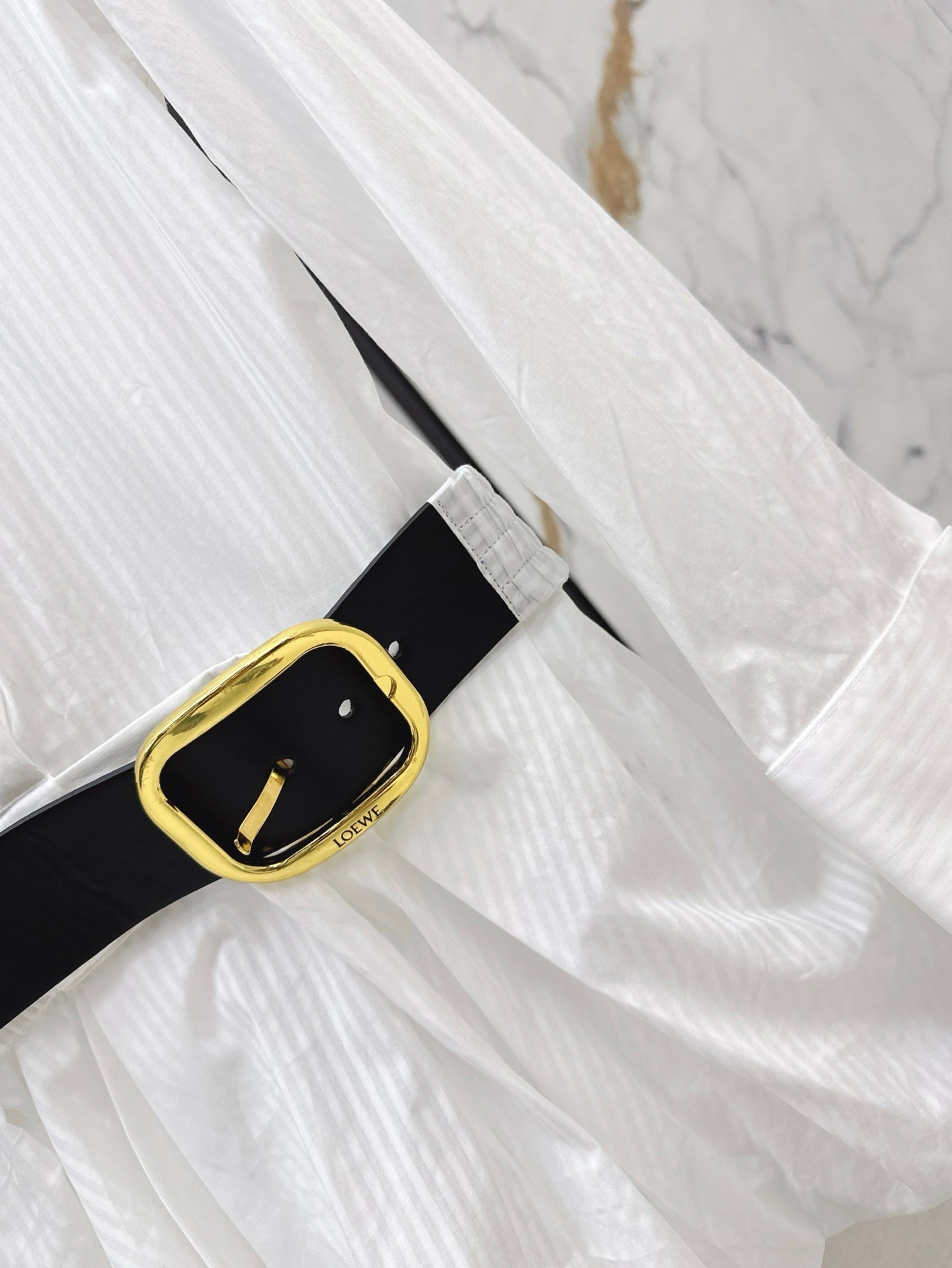 Lo 25ss belt shirt