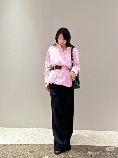 Lo 25ss belt shirt