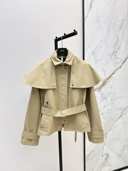 25ss cape trench coat