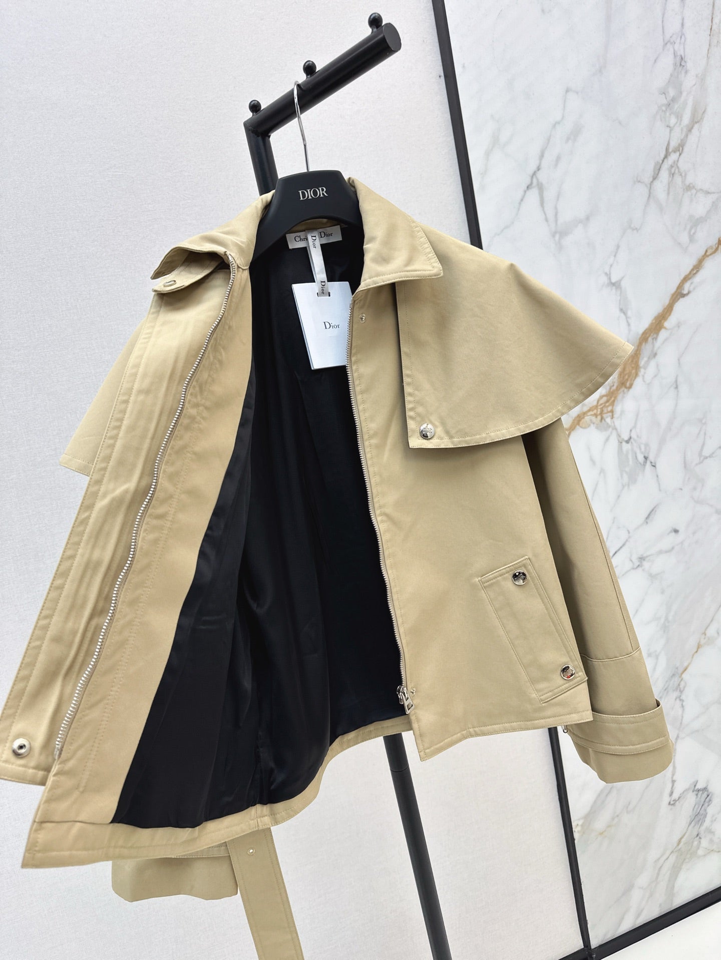25ss cape trench coat