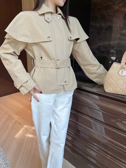 25ss cape trench coat