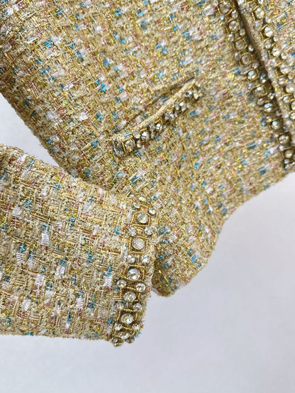 25ss rhinestone jacket