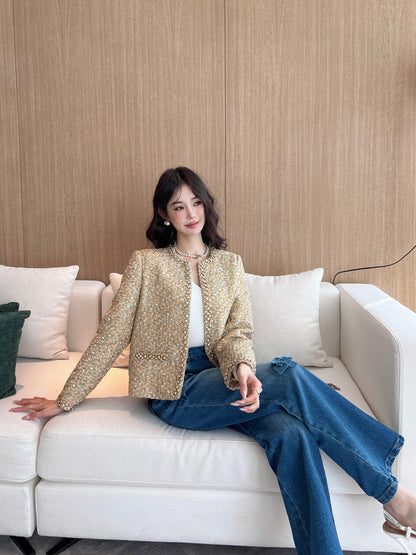 25ss rhinestone jacket