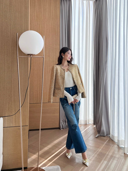 25ss rhinestone jacket