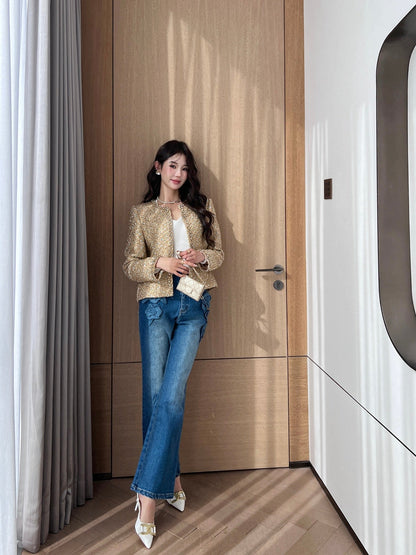 25ss rhinestone jacket