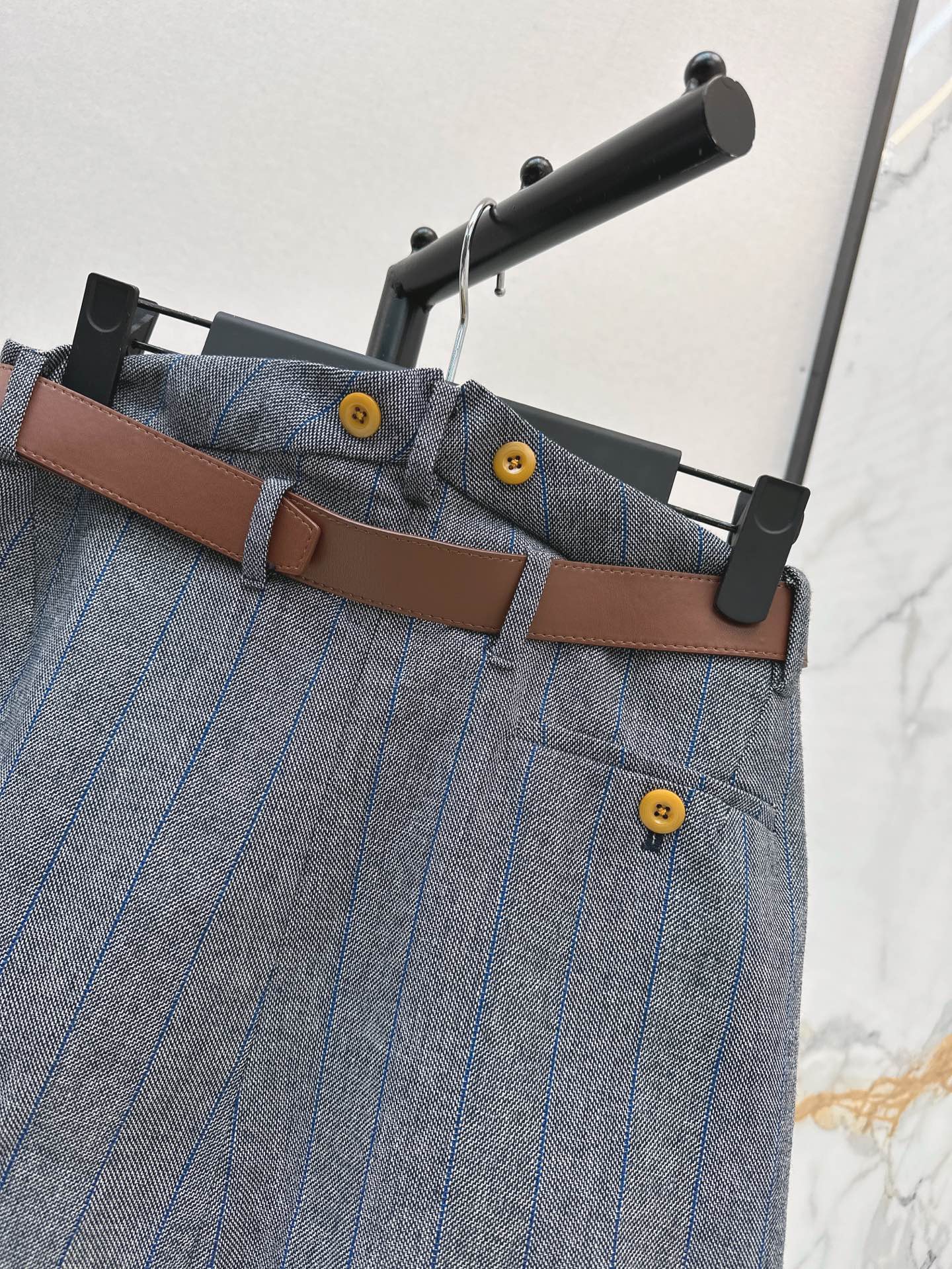 P 25ss belt skirt