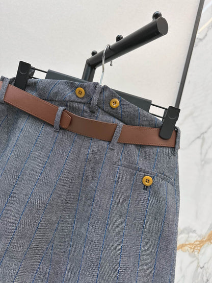 P 25ss belt skirt