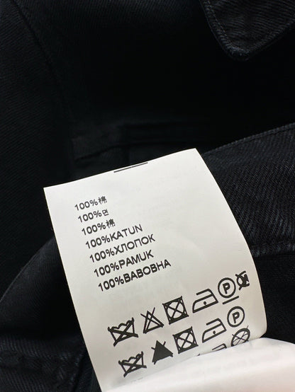 P 25ss crop denim jacket