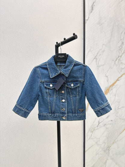 25ss crop denim jacket
