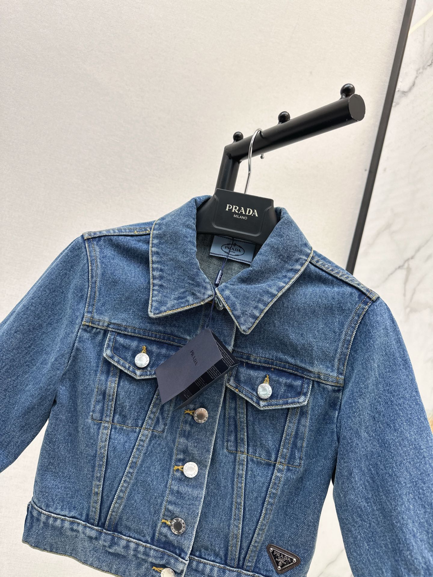 25ss crop denim jacket