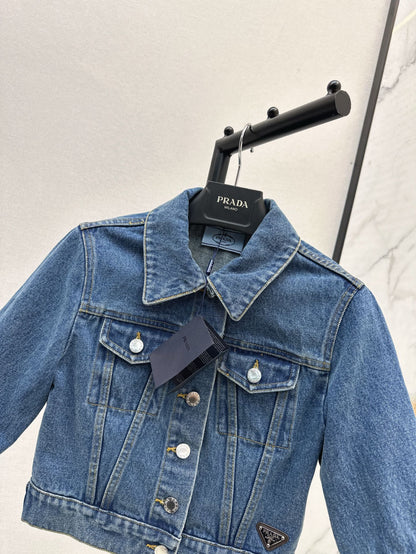 25ss crop denim jacket
