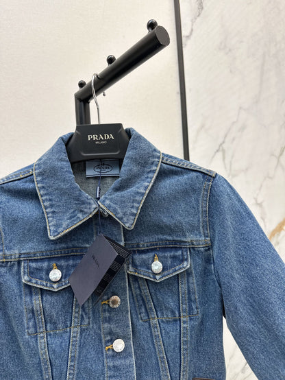 25ss crop denim jacket
