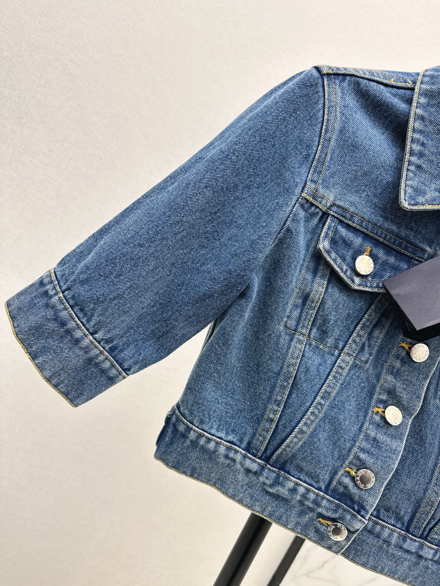 25ss crop denim jacket