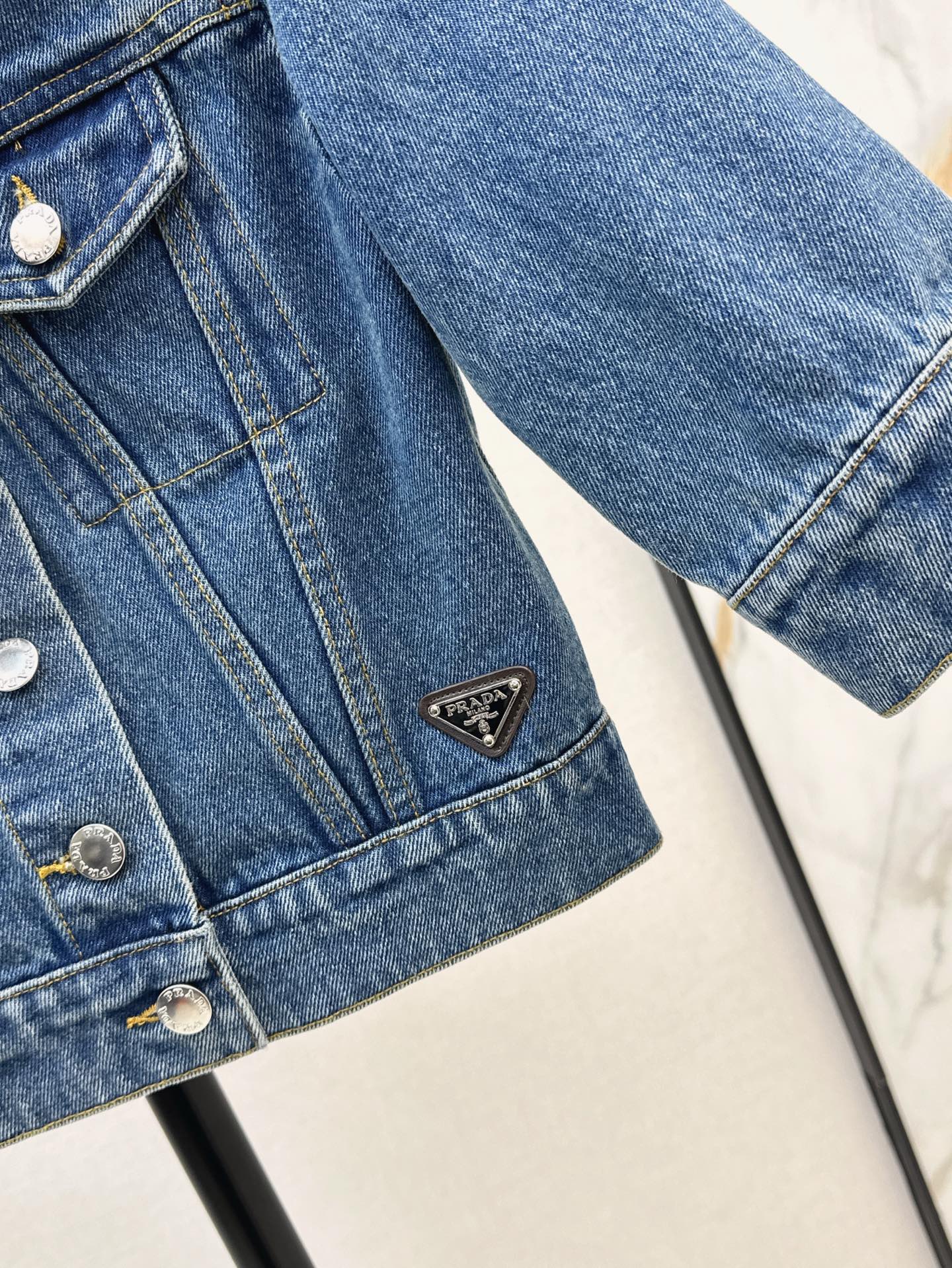 25ss crop denim jacket