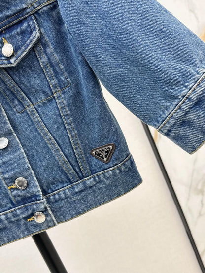 25ss crop denim jacket