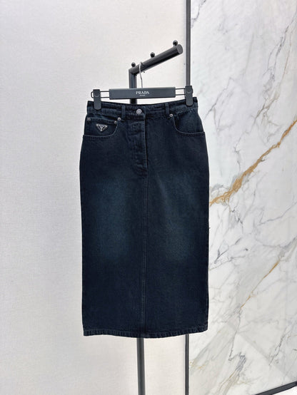 P 25SS DENIM SKIRT