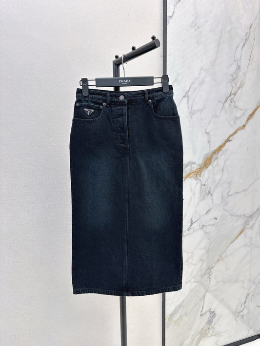 P 25SS DENIM SKIRT
