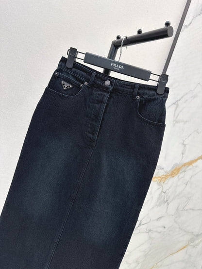 P 25SS DENIM SKIRT