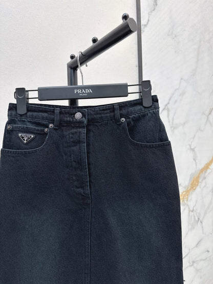 P 25SS DENIM SKIRT