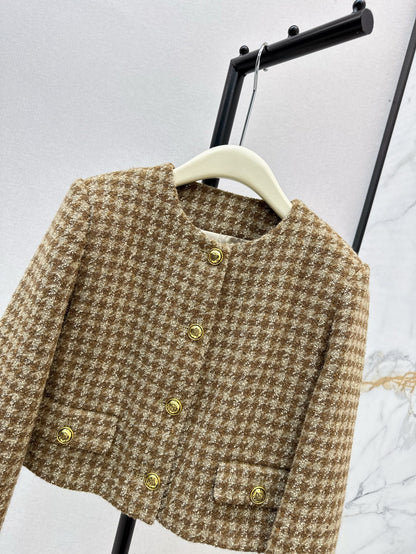 25ss houndstooth jacket