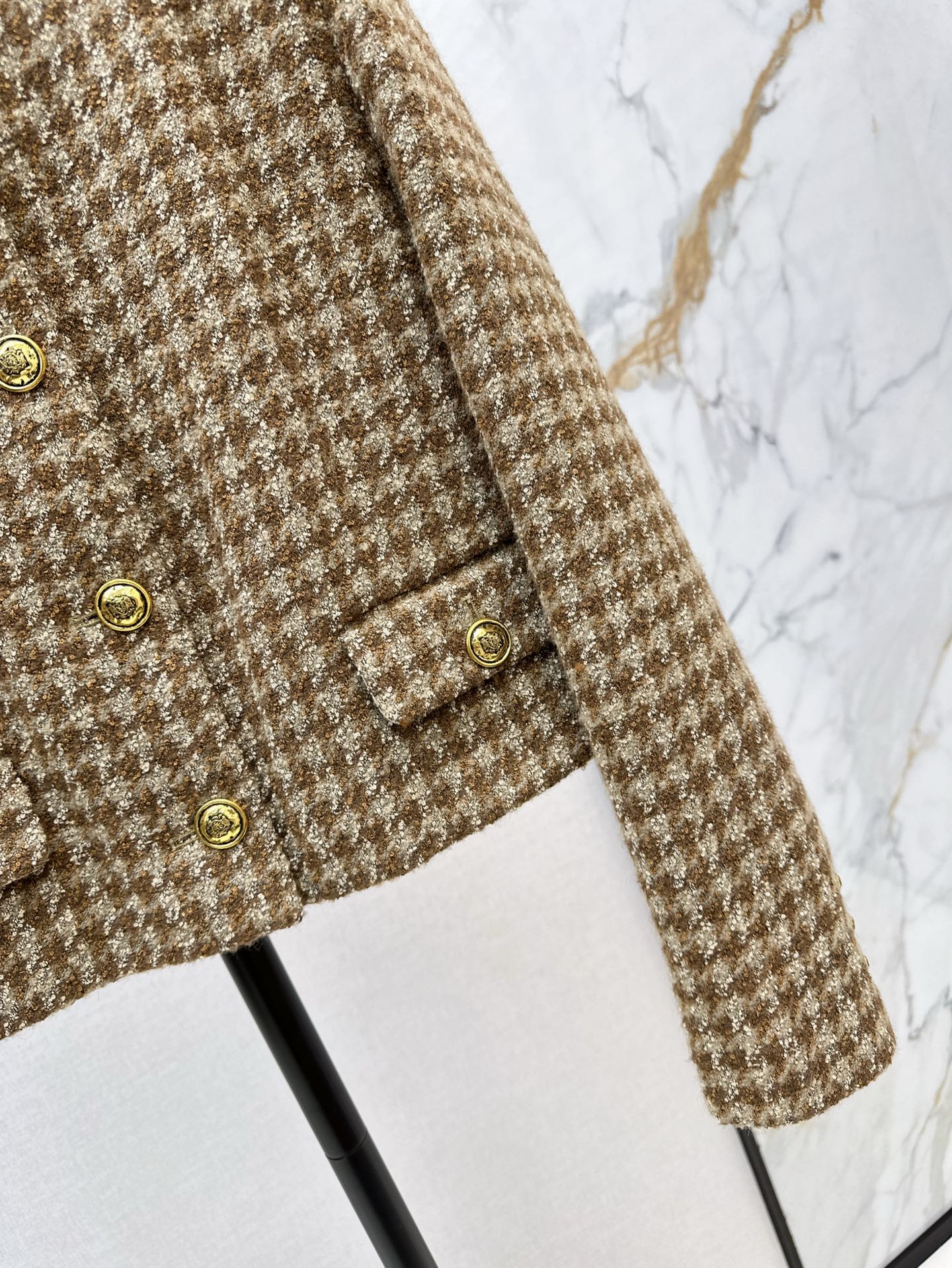 25ss houndstooth jacket