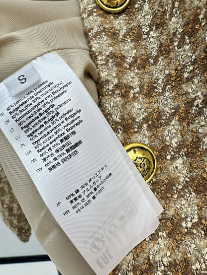 25ss houndstooth jacket