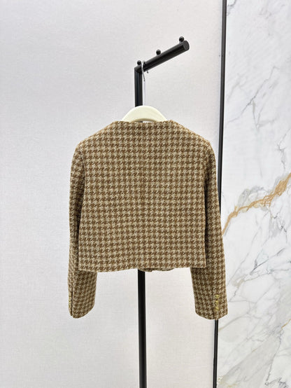 25ss houndstooth jacket