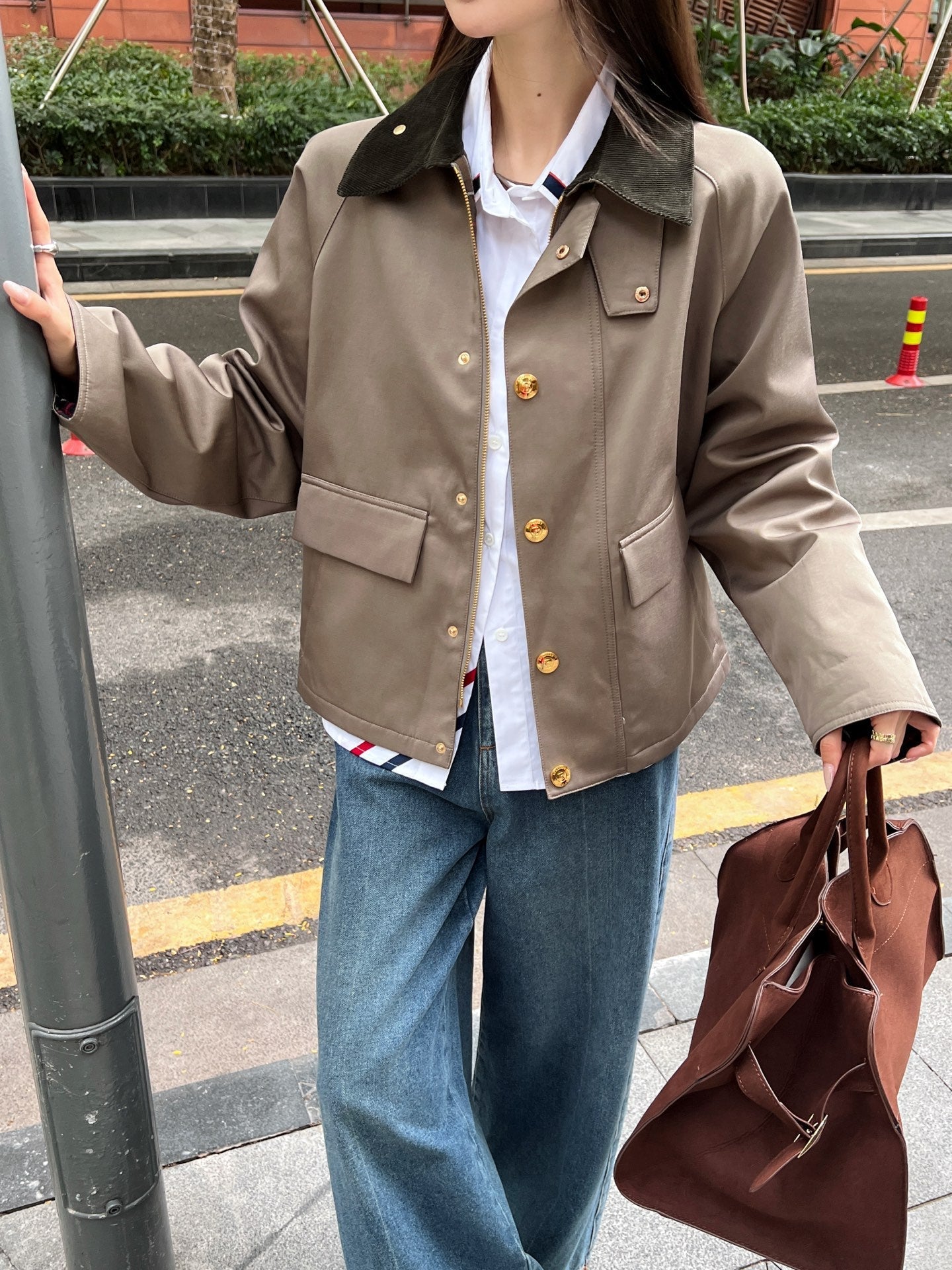 BU 25SS corduroy jacket