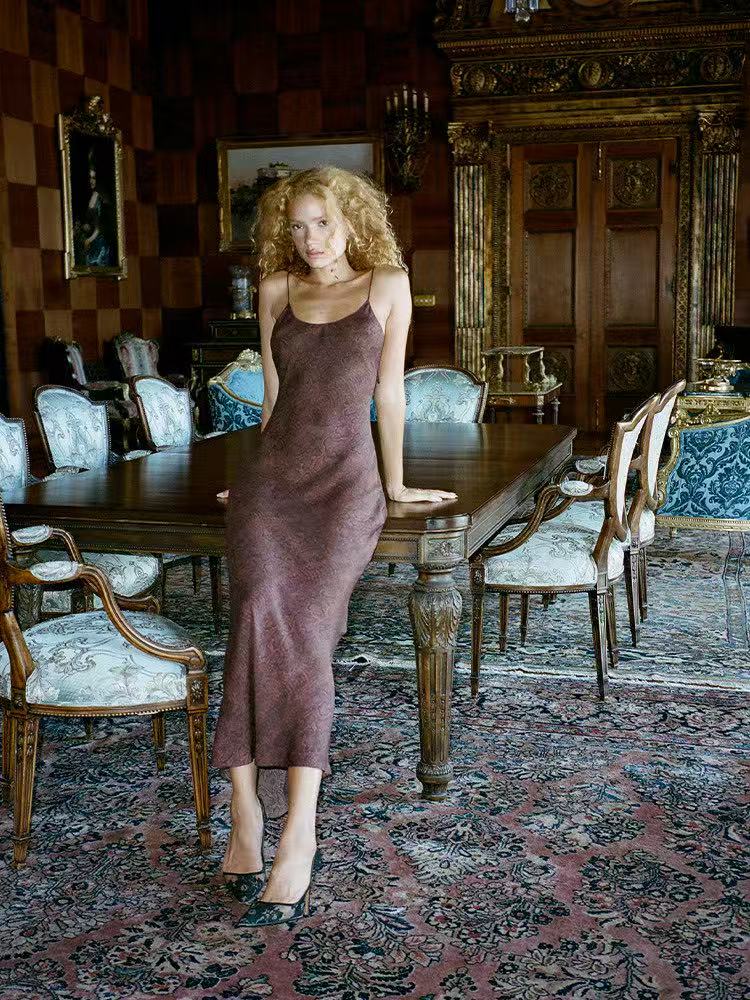 R 25ss Silk slip dress