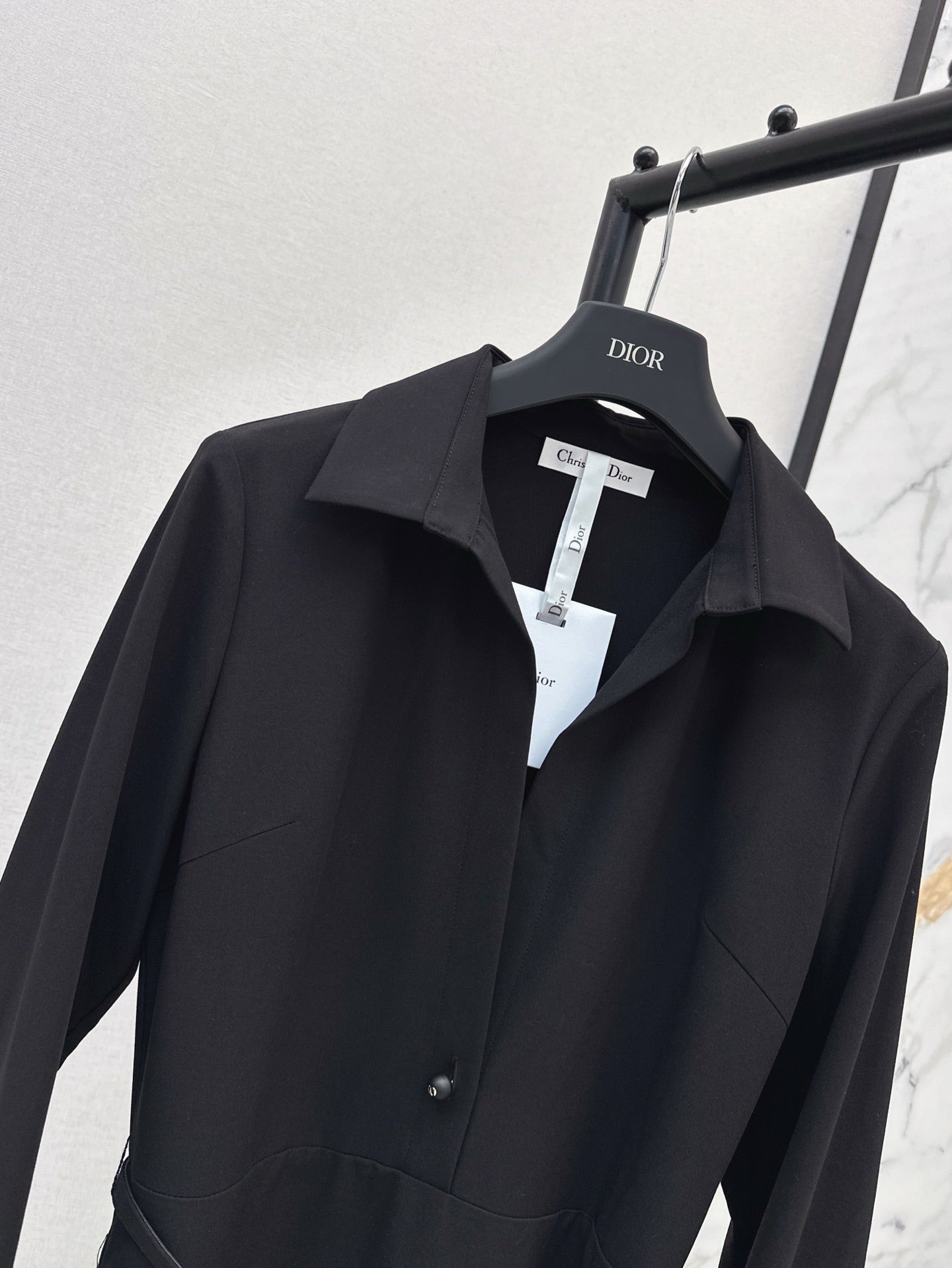 D 255 V NECK SHIRT DRESS