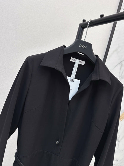 D 255 V NECK SHIRT DRESS