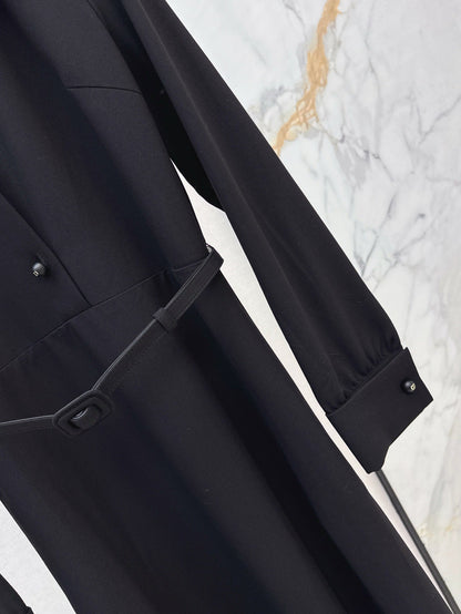 D 255 V NECK SHIRT DRESS