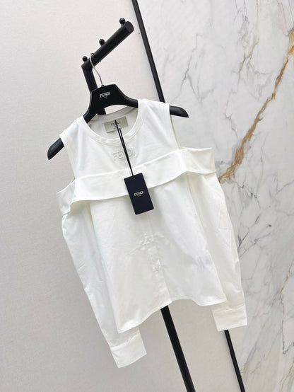 Fe 25ss paneled sleeve shirt