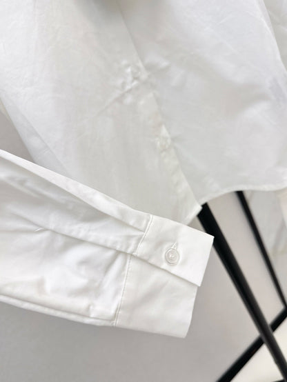 Fe 25ss paneled sleeve shirt