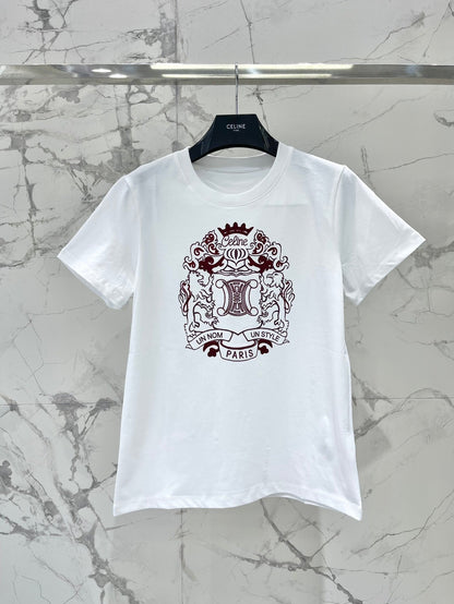 Ce 25ss embroidered t-shirt