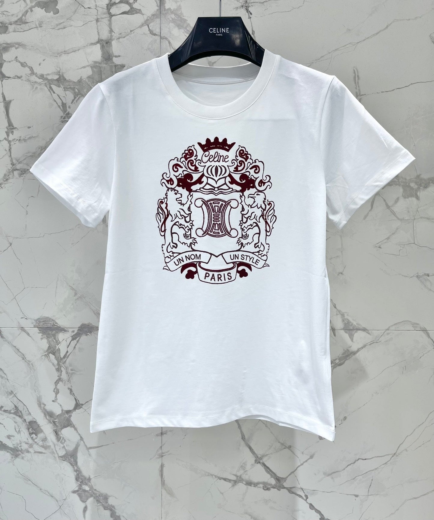 Ce 25ss embroidered t-shirt