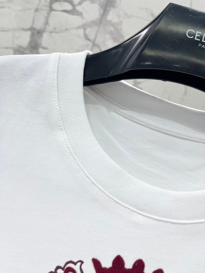 Ce 25ss embroidered t-shirt