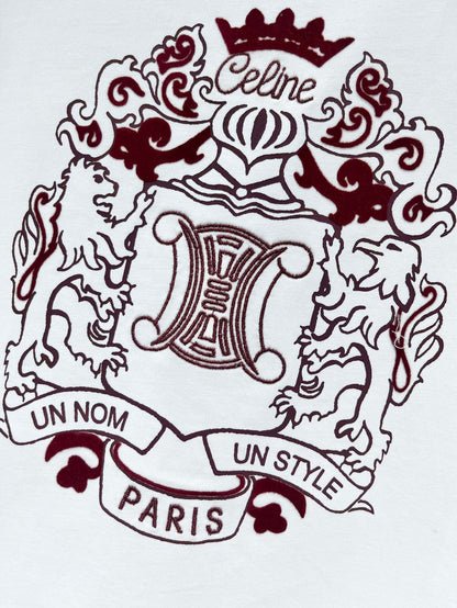 Ce 25ss embroidered t-shirt