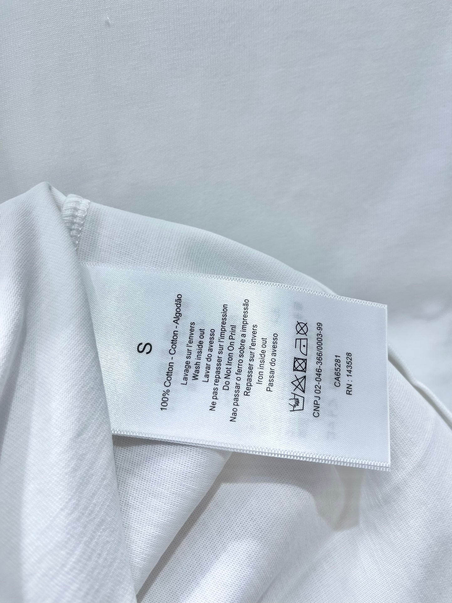 Ce 25ss embroidered t-shirt