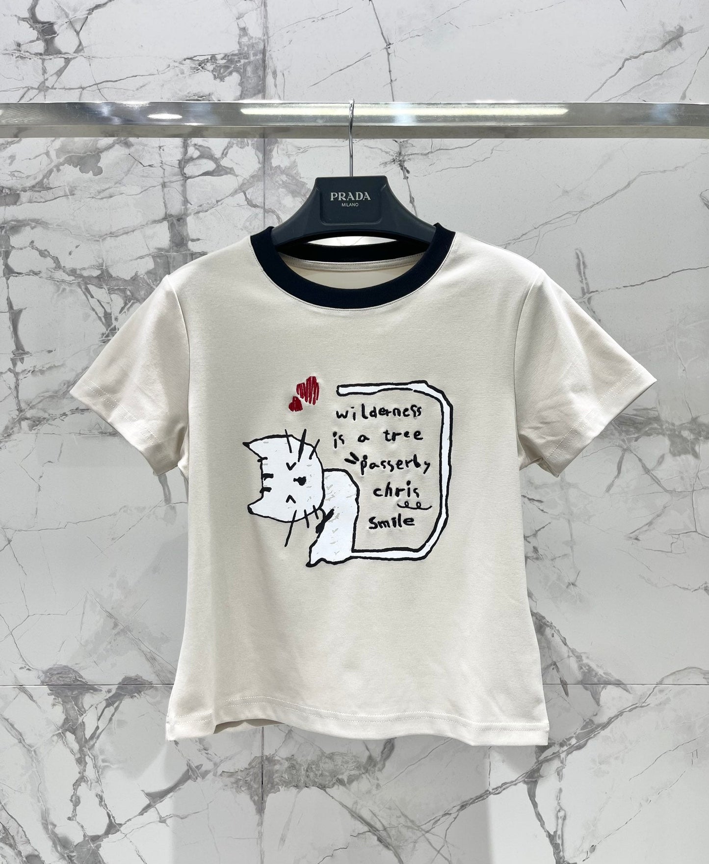 P 25SS PRINTED T-SHIRT