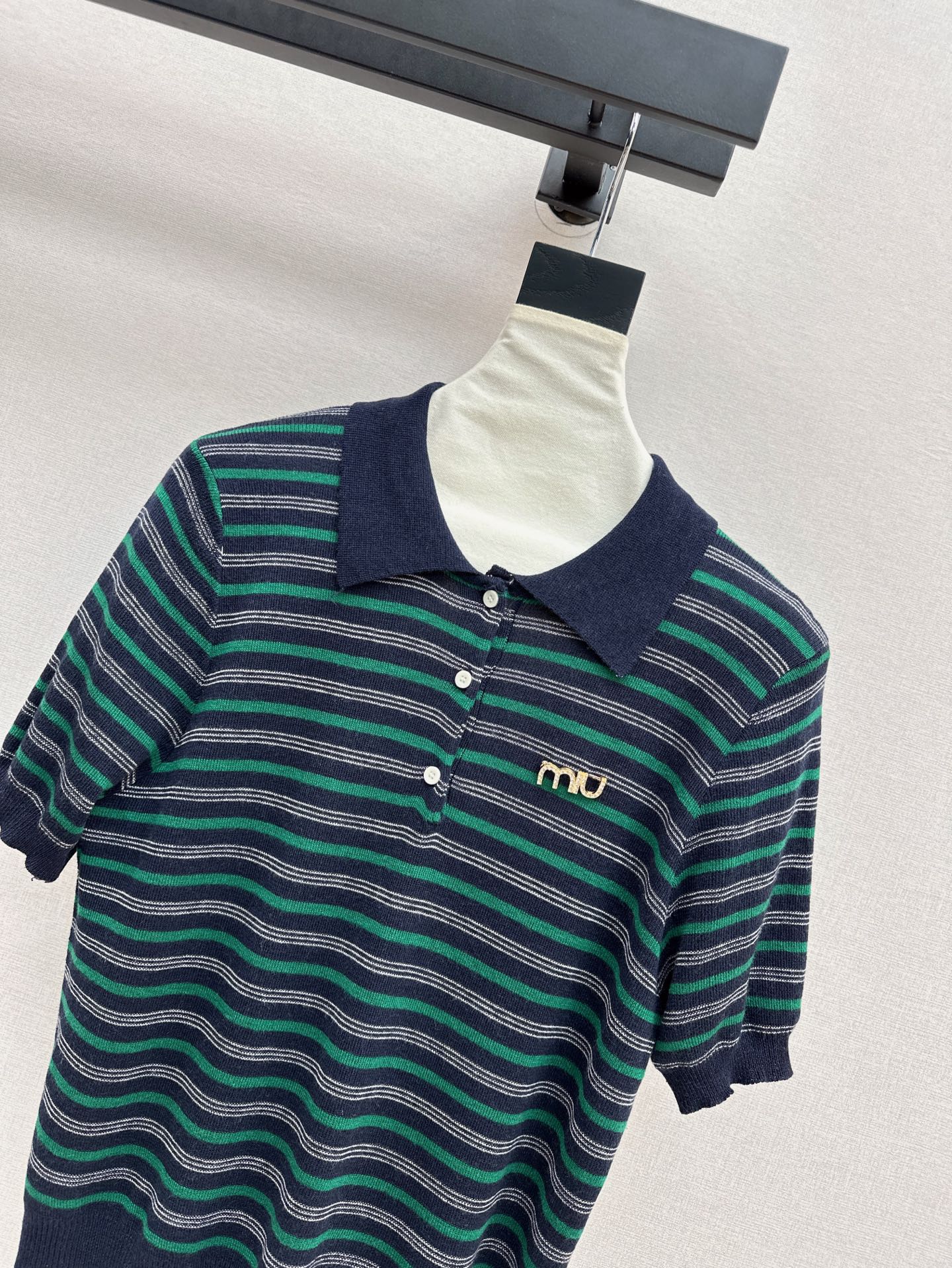25ss knitted wool polo