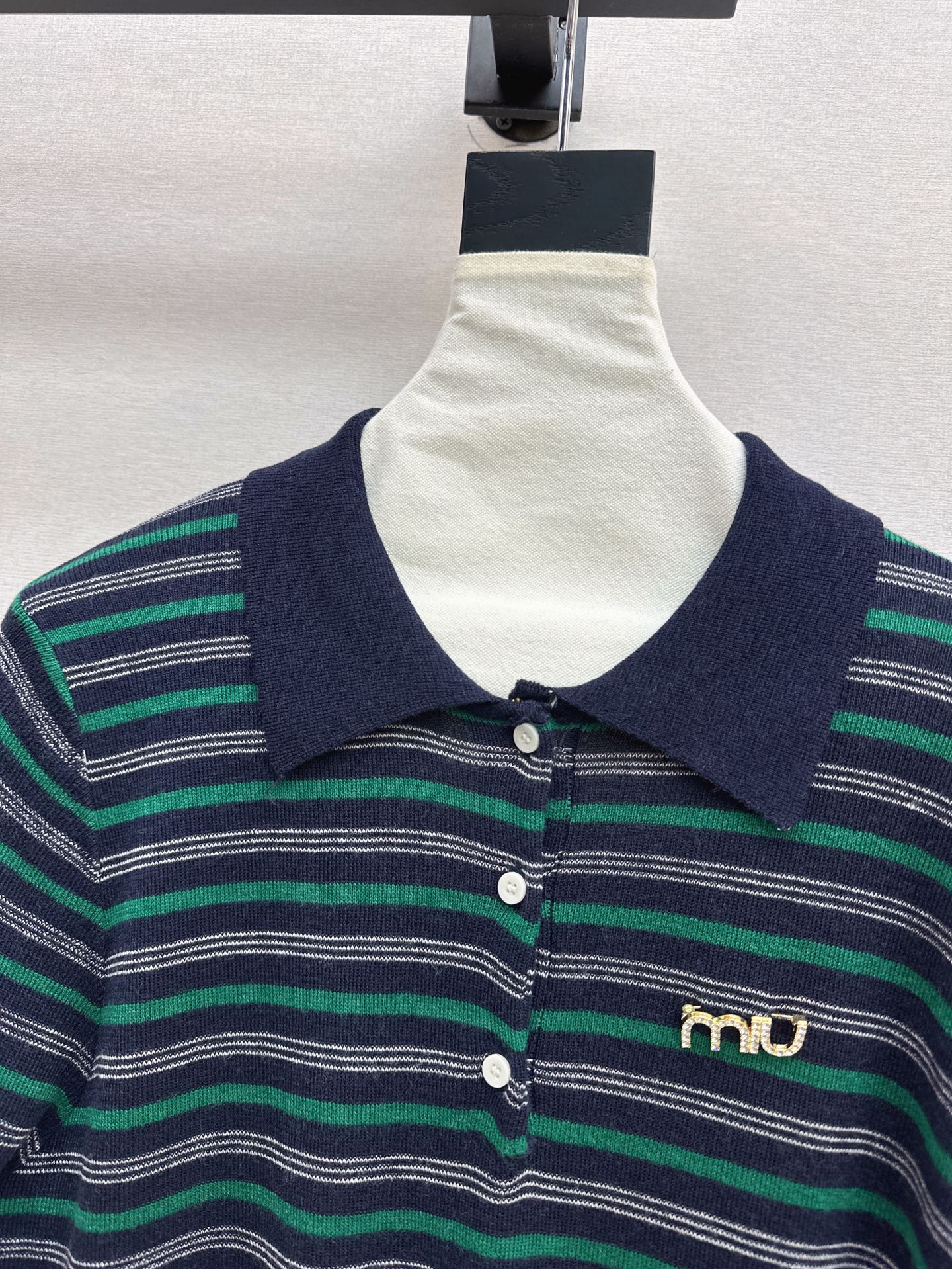 25ss knitted wool polo