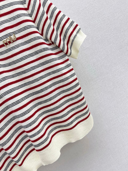 25SS KNITTED WOOL POLO